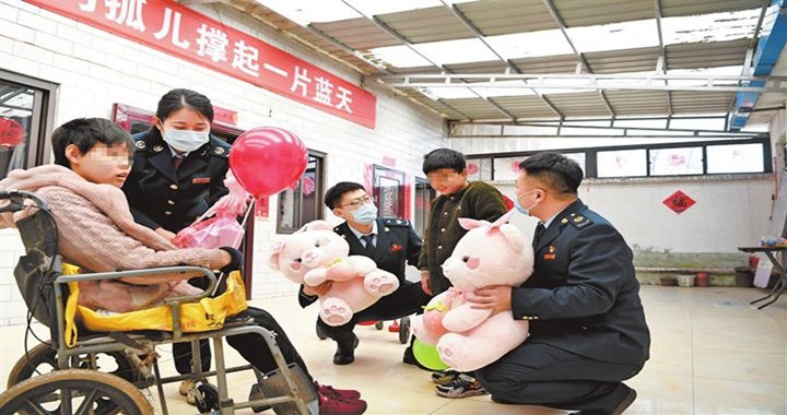 古县税务局：牵...